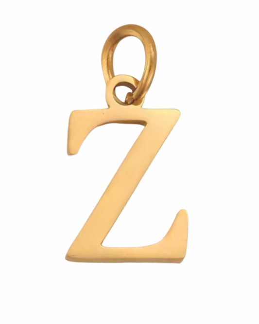 Letter Charm - Cut Out