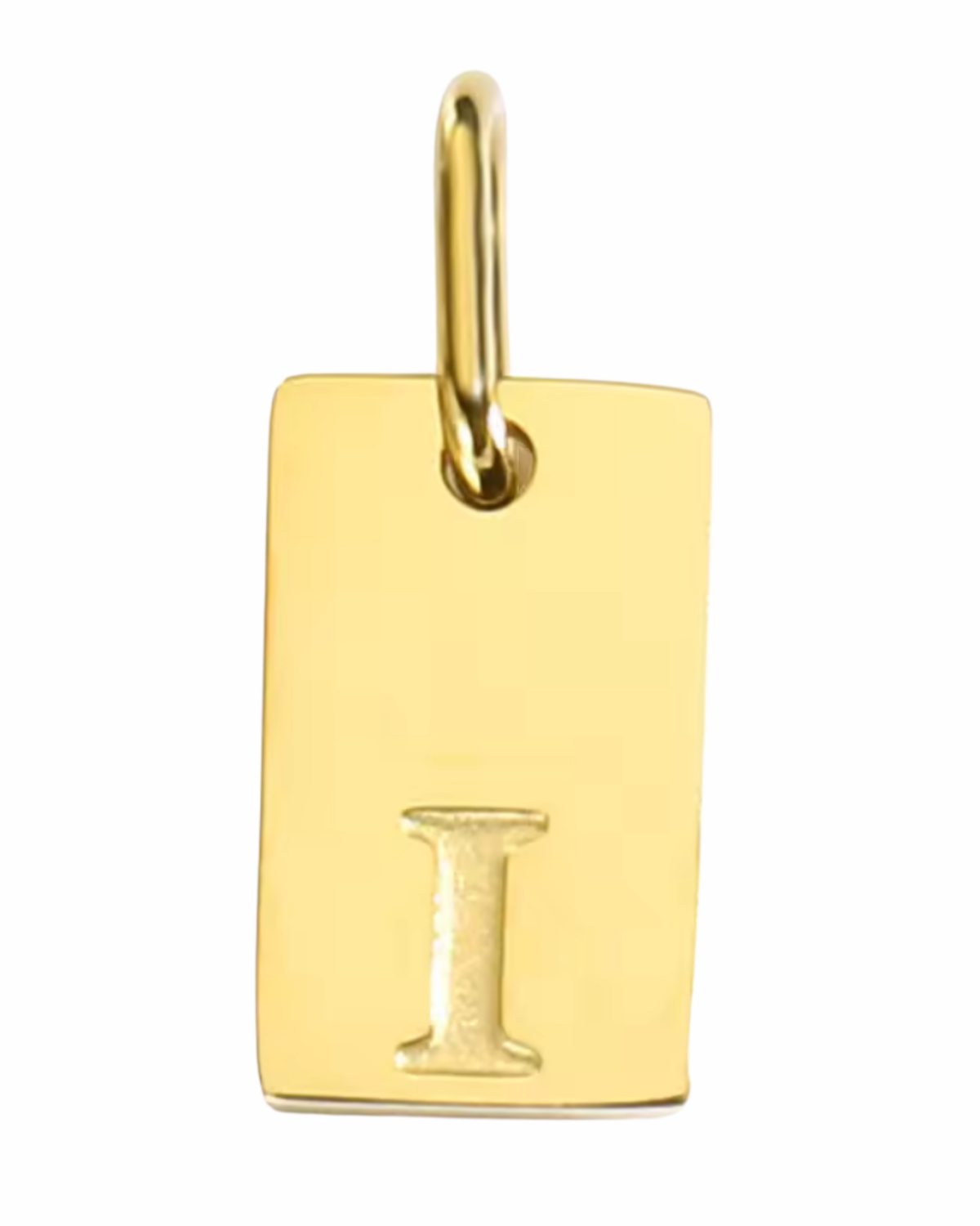Letter Charm - Rectangle