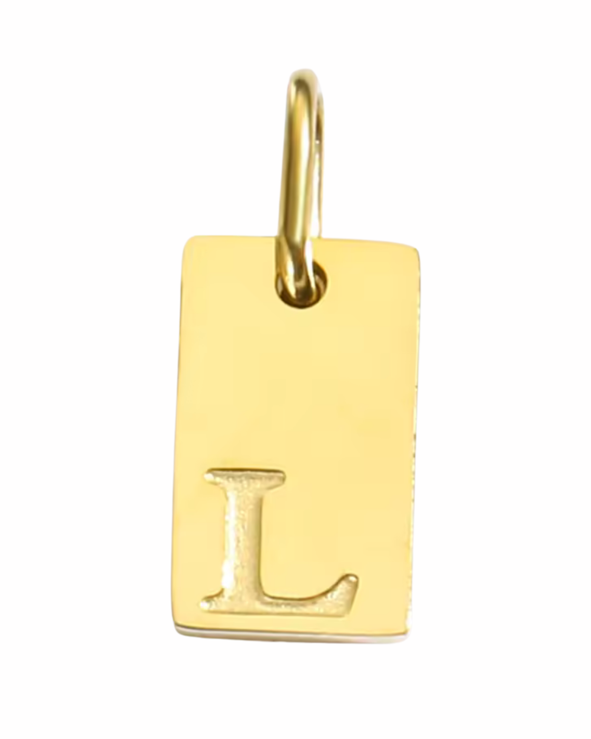 Letter Charm - Rectangle