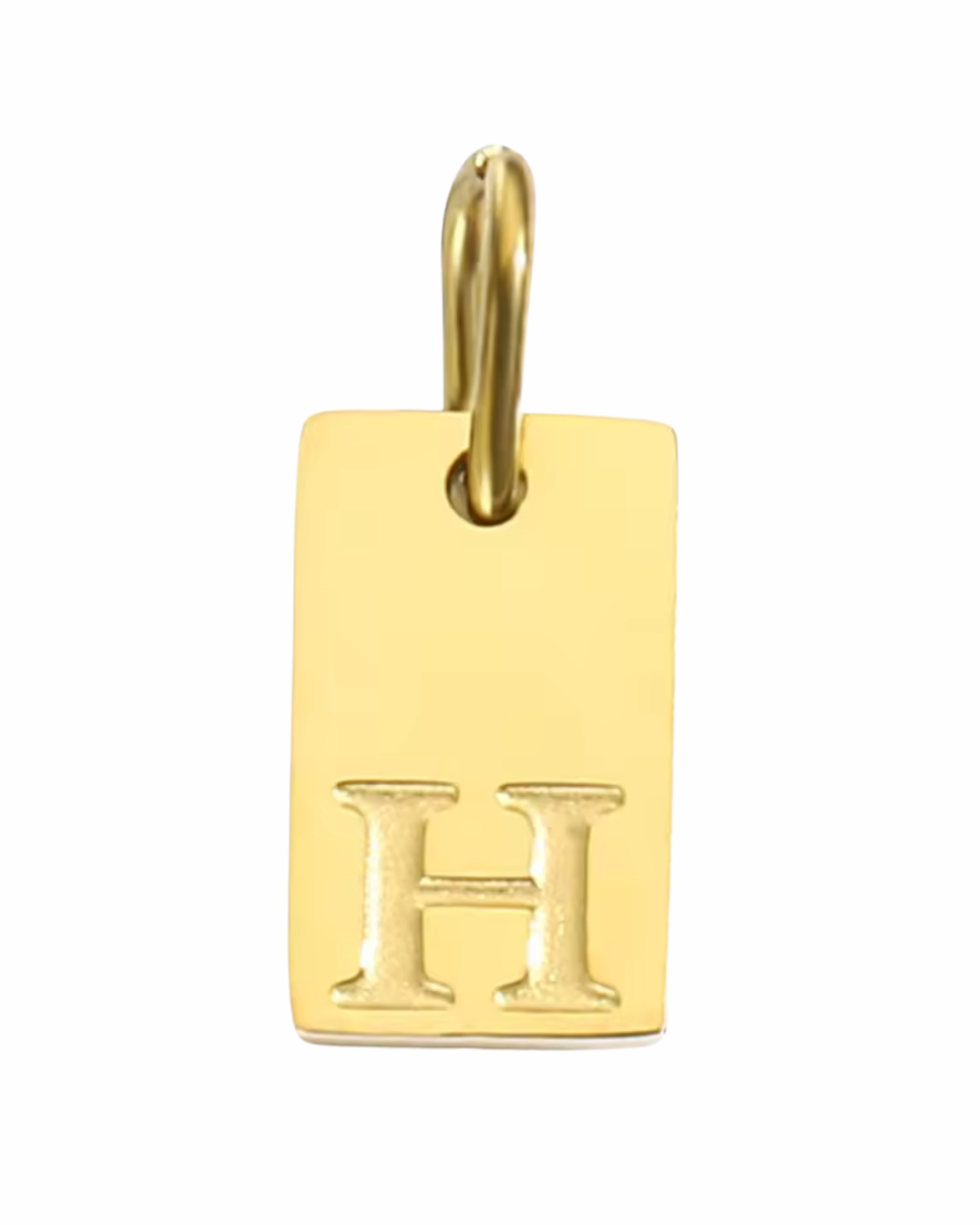 Letter Charm - Rectangle