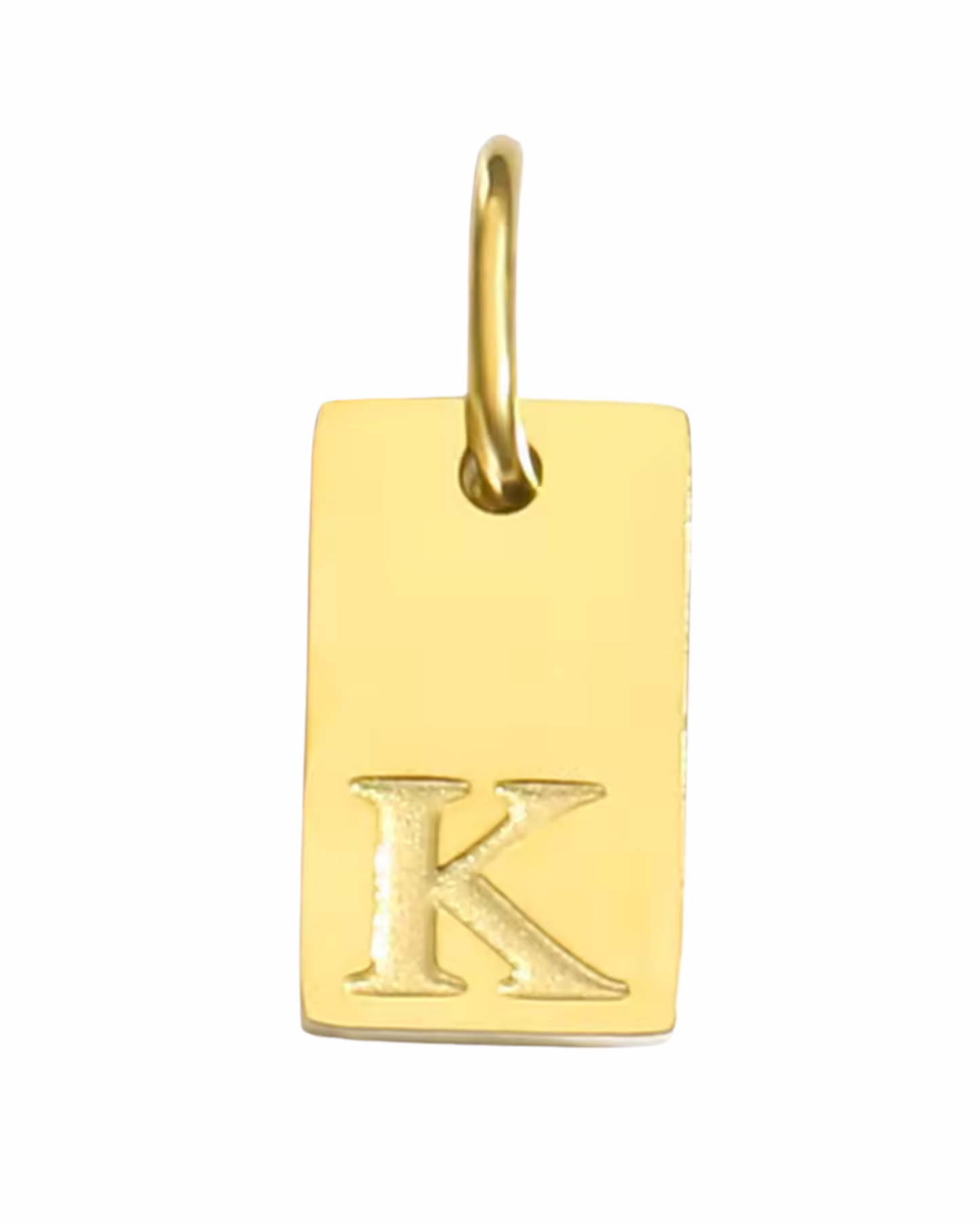 Letter Charm - Rectangle