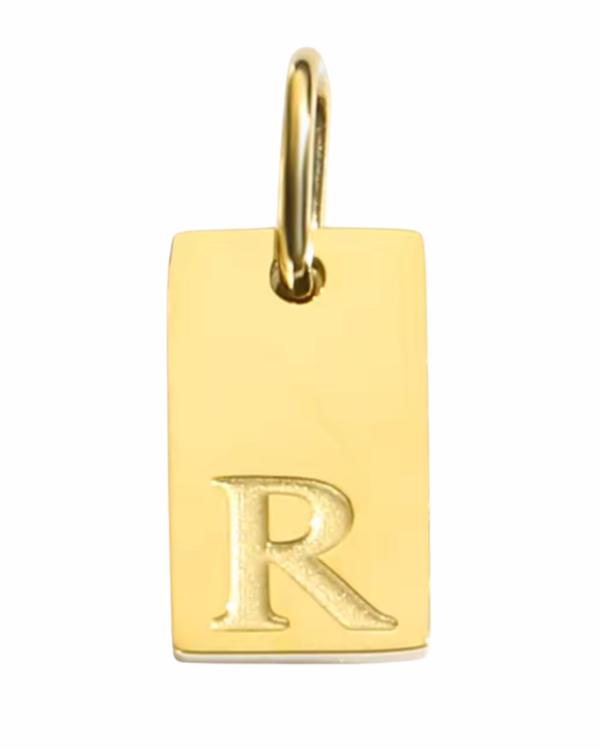 Letter Charm - Rectangle