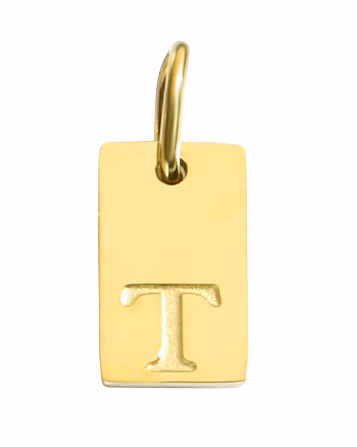 Letter Charm - Rectangle