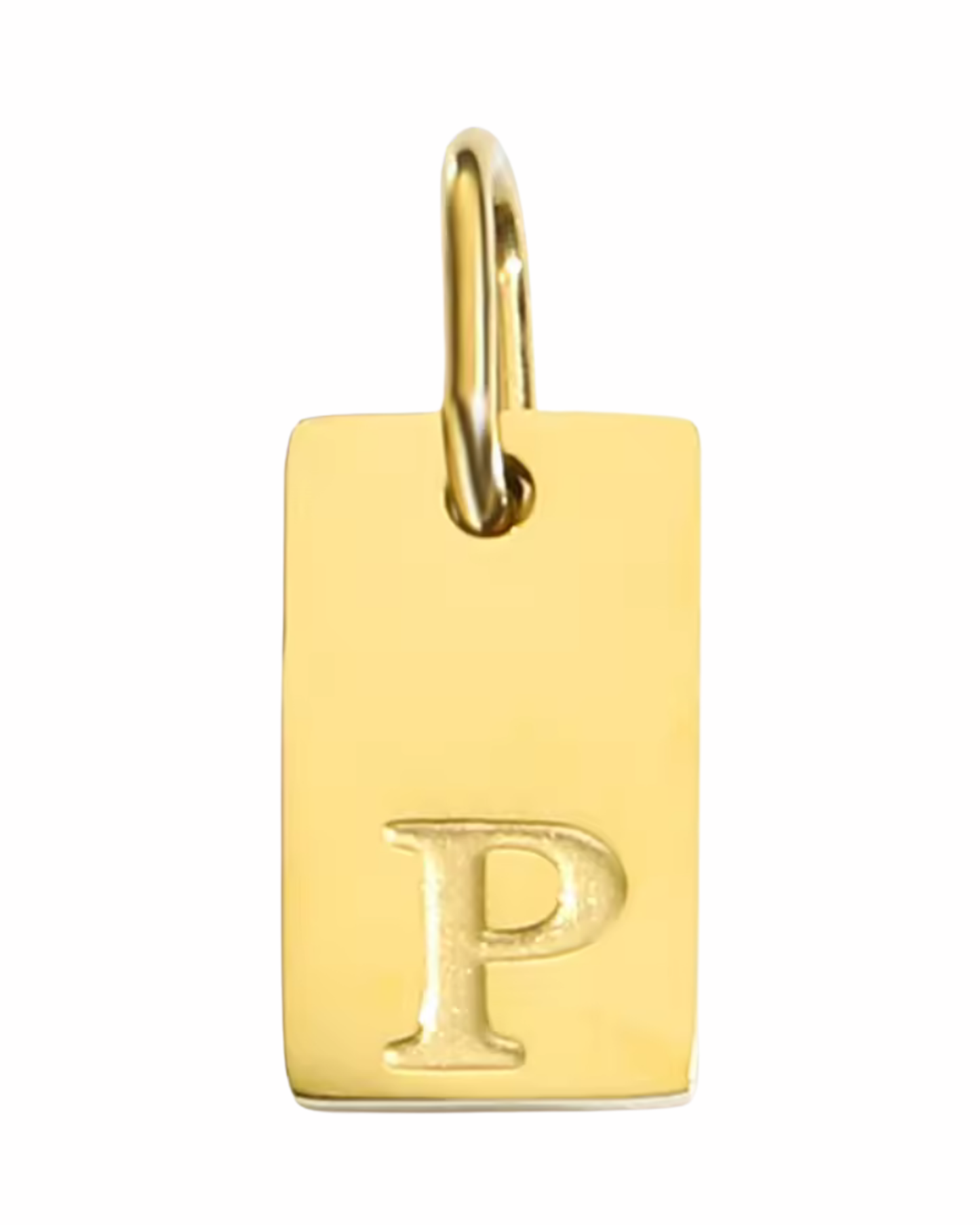 Letter Charm - Rectangle