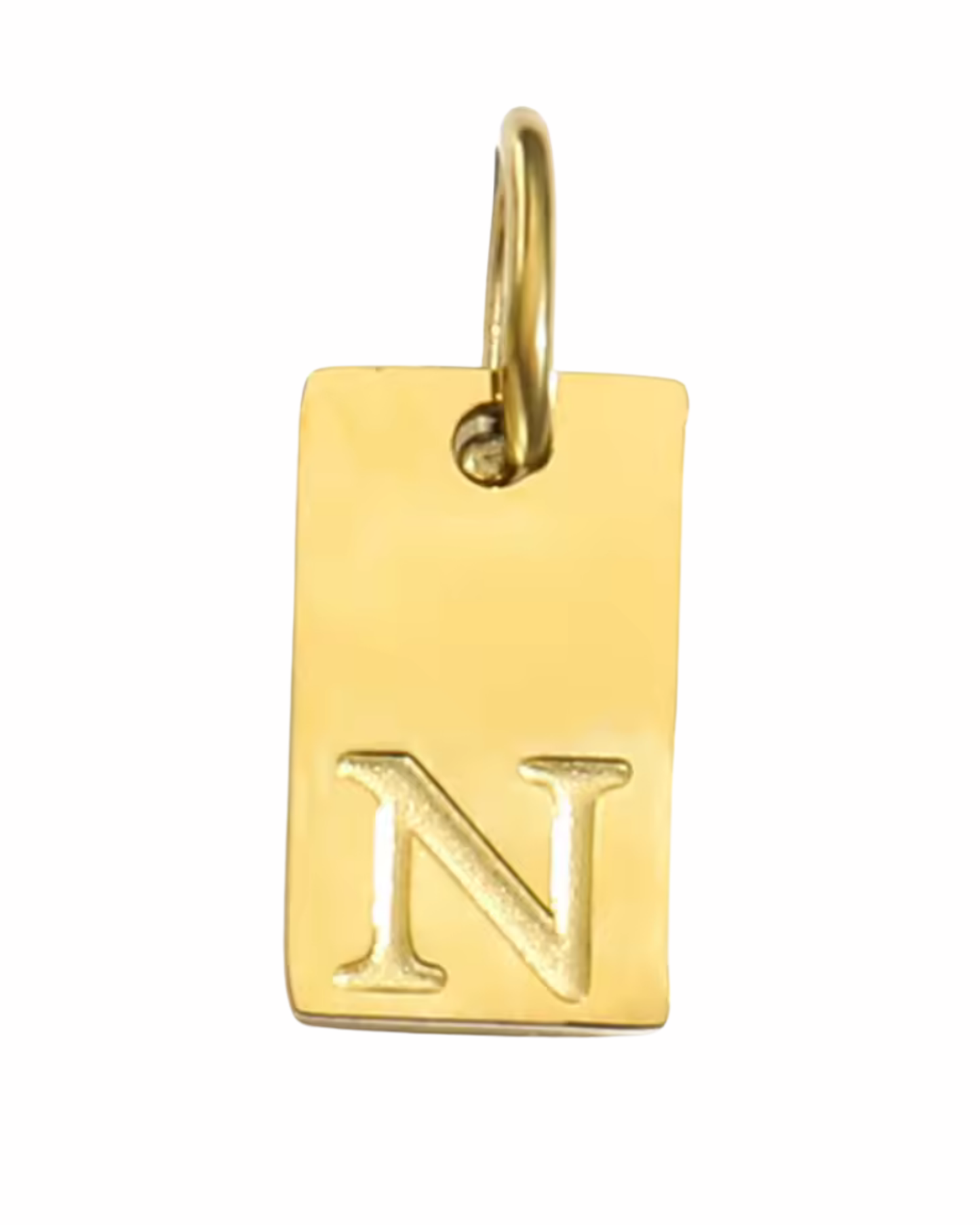 Letter Charm - Rectangle