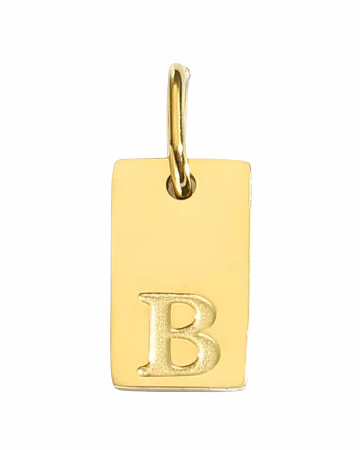 Letter Charm - Rectangle