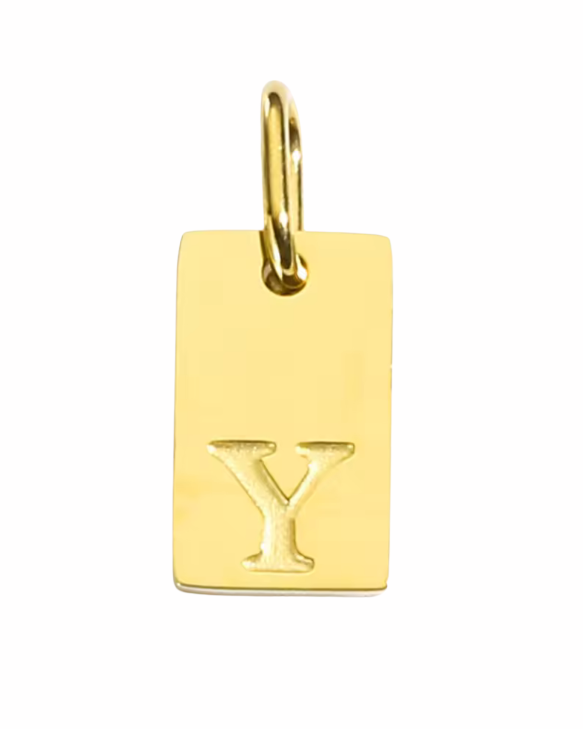 Letter Charm - Rectangle