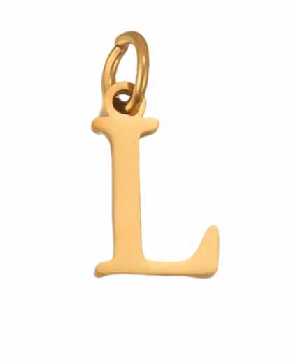 Letter Charm - Cut Out