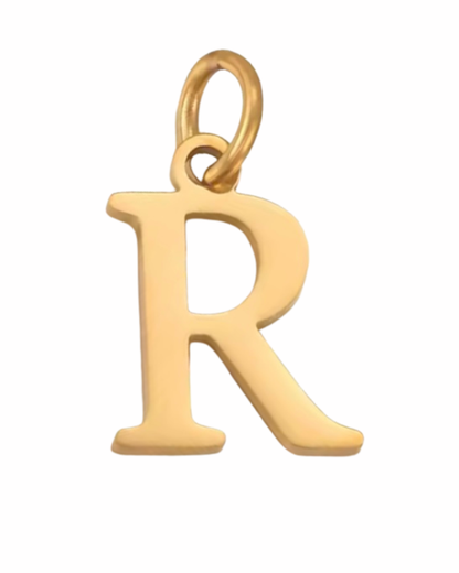 Letter Charm - Cut Out