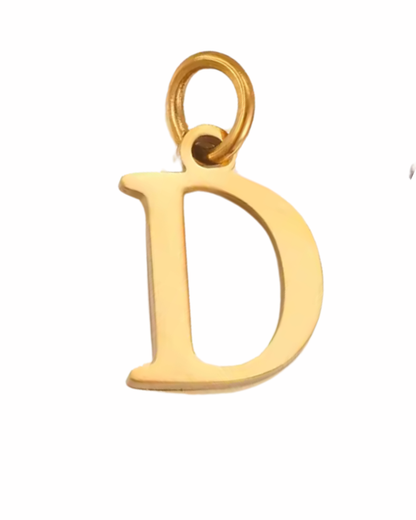Letter Charm - Cut Out