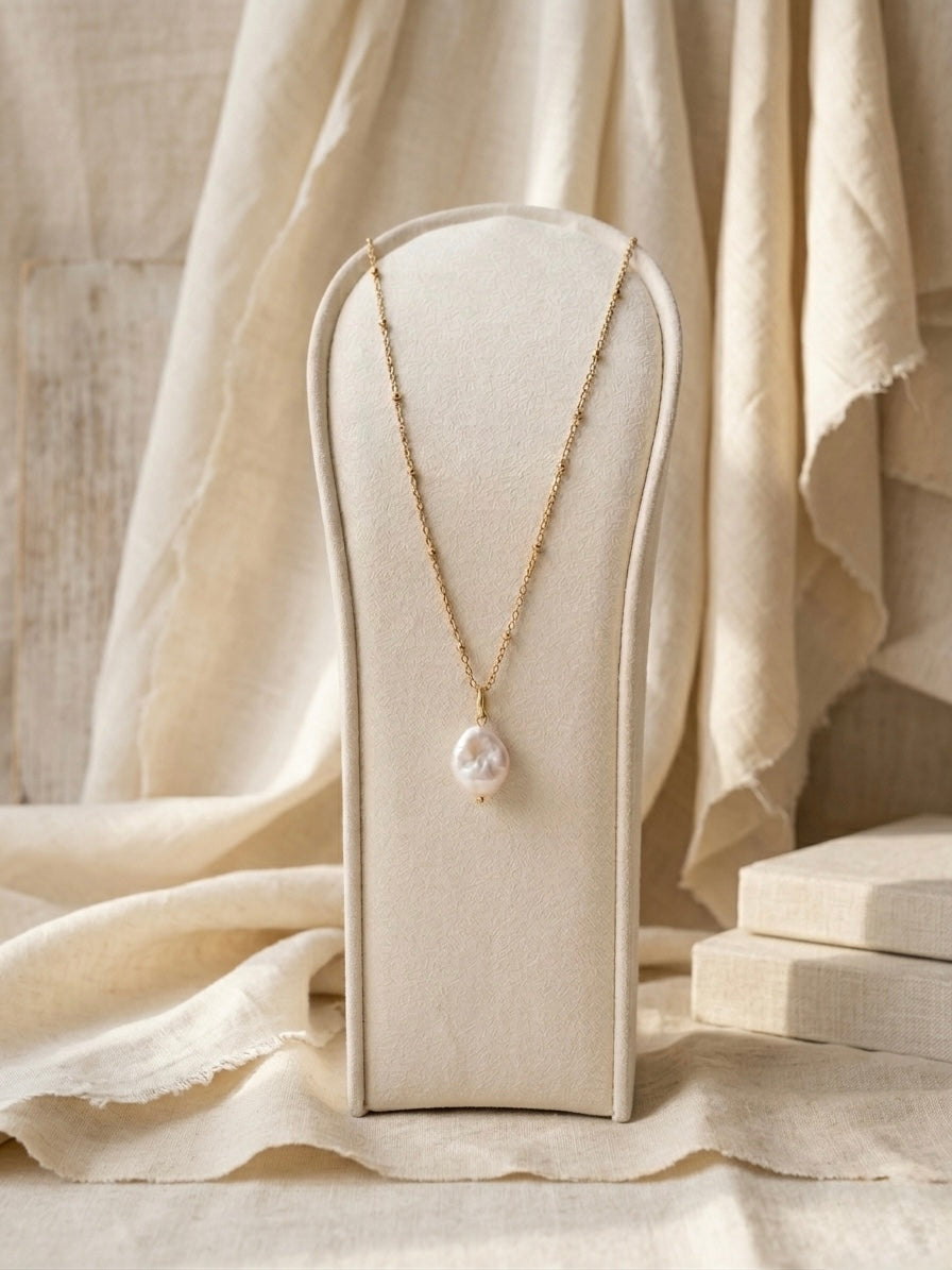 Pearl Drop Necklace