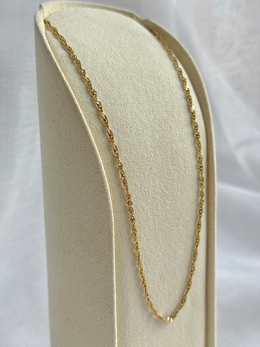 Gold Singapore Chain