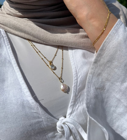 Pearl Drop Necklace